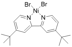 Dibromo(4,4'-di-tert-butyl-2,2'-bipyridine)nickel