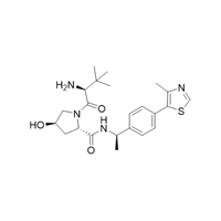 (2S,4R)-1-((S)-2-Amino-3,3-dimethylbutanoyl)-4-hydroxy-N-((S)-1-(4-(4-methylthiazol-5-yl)phenyl)ethyl)pyrrolidine-2-carboxamide hydrochloride
