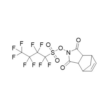 1-Butanesulfonic acid, 1,1,2,2,3,3,4,4,4-nonafluoro-, 1,3,3a,4,7,7a-hexahydro-1,3-dioxo-4,7-methano-2H-isoindol-2-yl ester (ACI)