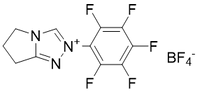 6,7-Dihydro-2-pentafluorophenyl-5H-pyrrolo[2,1-c][1,2,4]triazolium Tetrafluoroborate