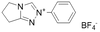 6,7-Dihydro-2-phenyl-5H-Pyrrolo[2,1-c]-1,2,4-triazolium tetrafluoroborate