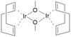 (1,5-Cyclooctadiene)(methoxy)iridium(I)Dimer